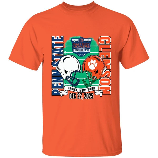 Penn State Nittany Lions Vs Clemson Tigers Bad Boy Mowers 2025 Shirt - Image 3