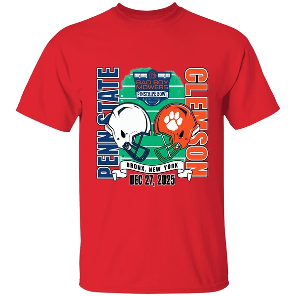 Penn State Nittany Lions Vs Clemson Tigers Bad Boy Mowers 2025 Shirt - Image 4