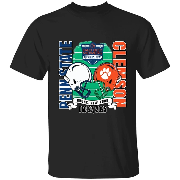 Penn State Nittany Lions Vs Clemson Tigers Bad Boy Mowers 2025 Shirt - Image 7
