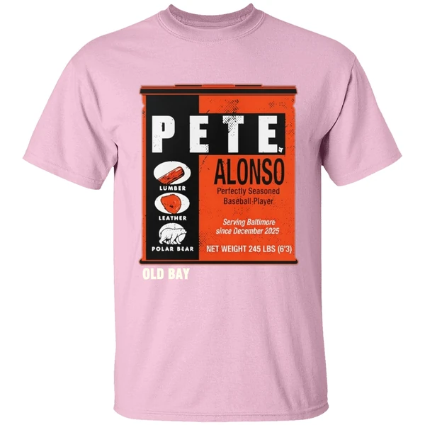 Pete Alonso Baltimore Orioles Old Bay Can Shirt - Image 3