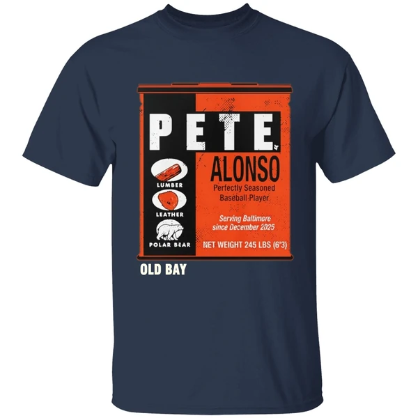 Pete Alonso Baltimore Orioles Old Bay Can Shirt - Image 5