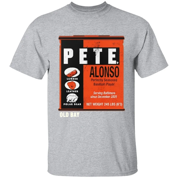 Pete Alonso Baltimore Orioles Old Bay Can Shirt - Image 9