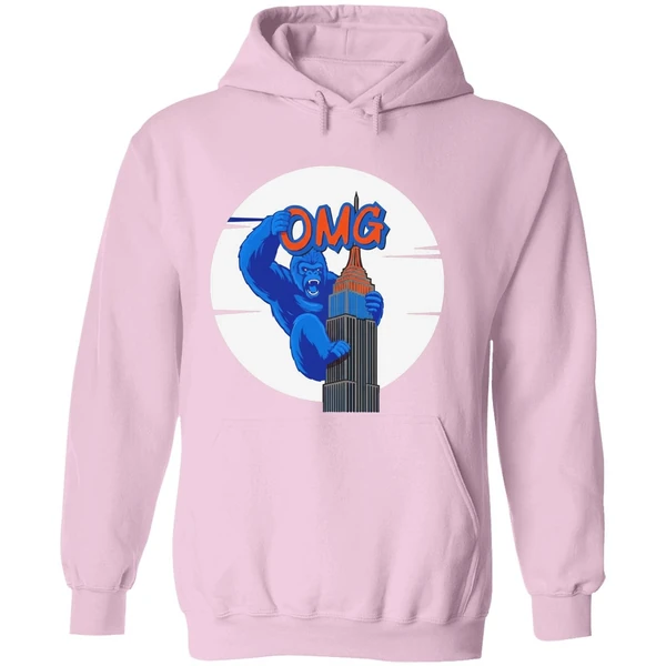 Pete Alonso King Kong On Top Of The Empire State Building Omg New York Mets Hoodie - Image 5