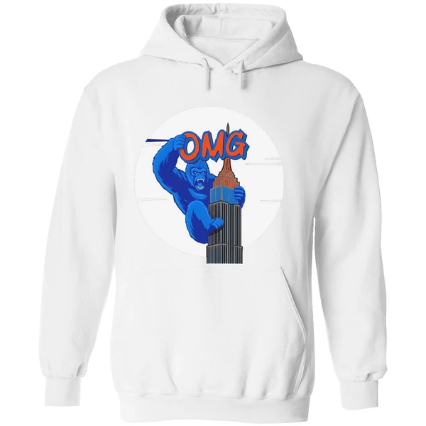 Pete Alonso King Kong On Top Of The Empire State Building Omg New York Mets Hoodie - Image 8