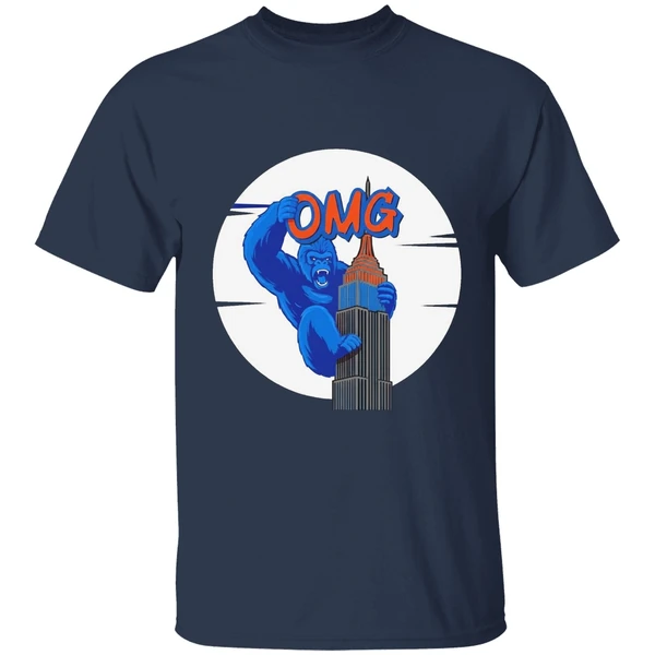 Pete Alonso King Kong On Top Of The Empire State Building Omg New York Mets Shirt - Image 5