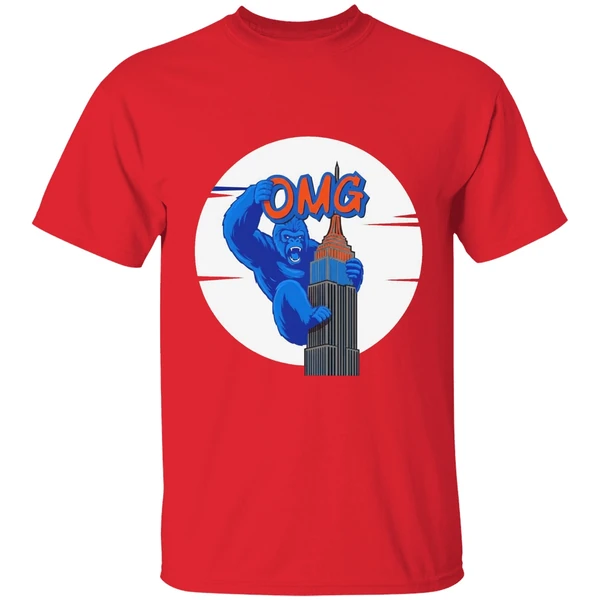 Pete Alonso King Kong On Top Of The Empire State Building Omg New York Mets Shirt - Image 7