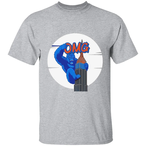 Pete Alonso King Kong On Top Of The Empire State Building Omg New York Mets Shirt - Image 9
