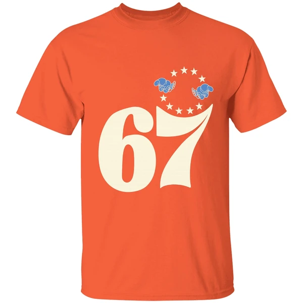 Philadelphia 76ers Become The 67ers Parody Logo Shirt - Image 5