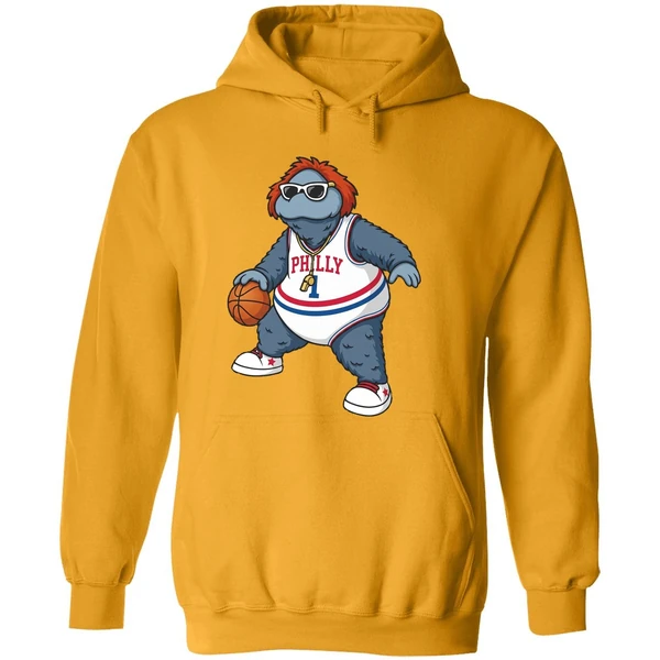 Philadelphia 76ers Big Shot Philly Mascot Hoodie