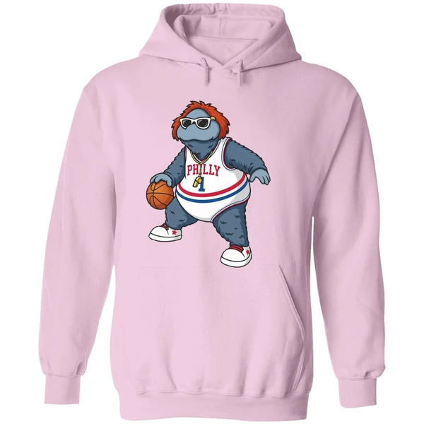 Philadelphia 76ers Big Shot Philly Mascot Hoodie - Image 5