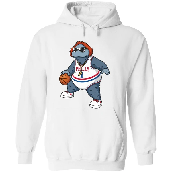 Philadelphia 76ers Big Shot Philly Mascot Hoodie - Image 8