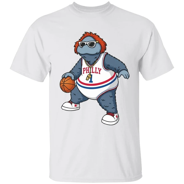 Philadelphia 76ers Big Shot Philly Mascot Shirt