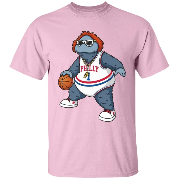 Philadelphia 76ers Big Shot Philly Mascot Shirt - Image 2