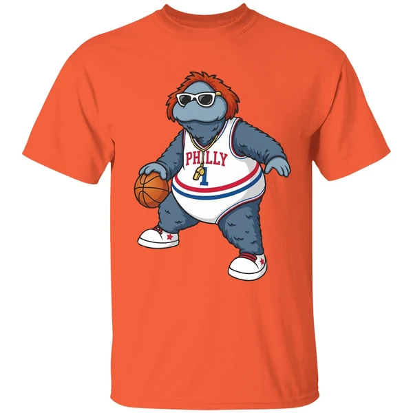 Philadelphia 76ers Big Shot Philly Mascot Shirt - Image 3