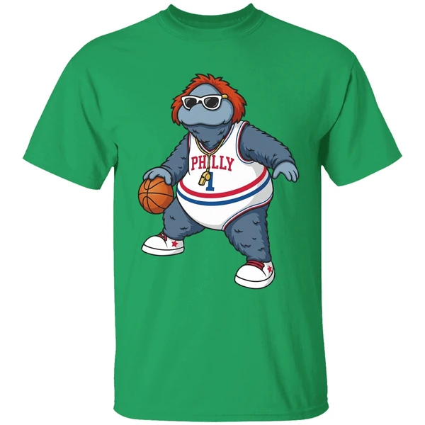 Philadelphia 76ers Big Shot Philly Mascot Shirt - Image 8