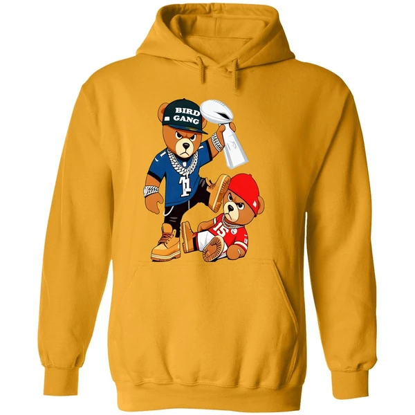 Philadelphia Eagles Beat Chiefs Teddy Bear Football Champions Hoodie