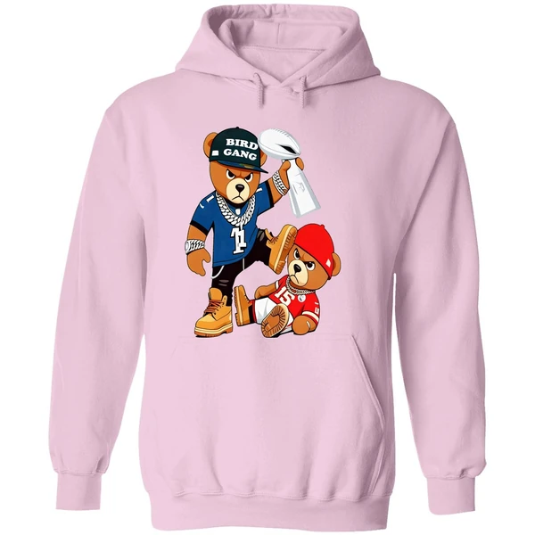 Philadelphia Eagles Beat Chiefs Teddy Bear Football Champions Hoodie - Image 5