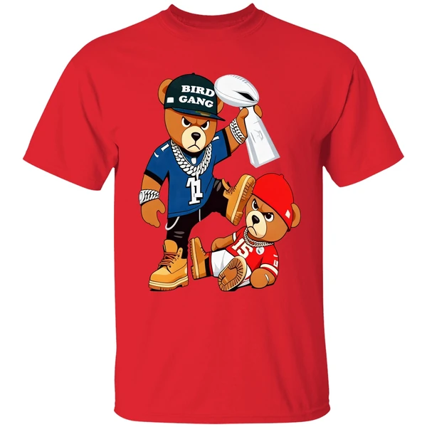 Philadelphia Eagles Beat Chiefs Teddy Bear Football Champions Shirt - Image 7