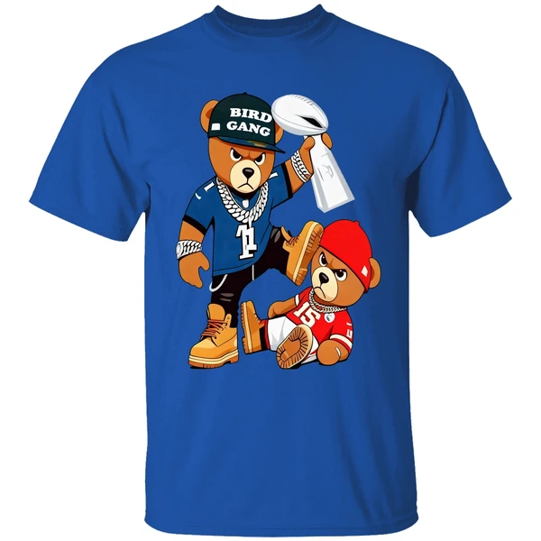 Philadelphia Eagles Beat Chiefs Teddy Bear Football Champions Shirt - Image 8