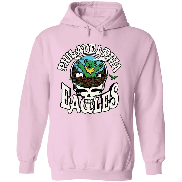 Philadelphia Eagles Grateful Dead Mascot Hoodie - Image 5