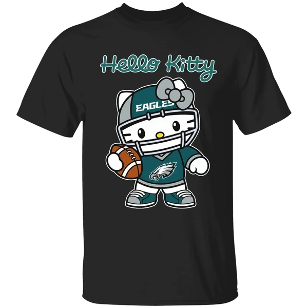 Philadelphia Eagles Hello Kitty Shirt