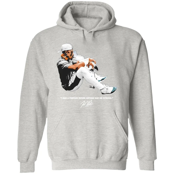 Philadelphia Eagles Jalen Hurts Cigar Trophy I Had A Purpose Before Anyone Had An Opinion Hoodie - Image 9