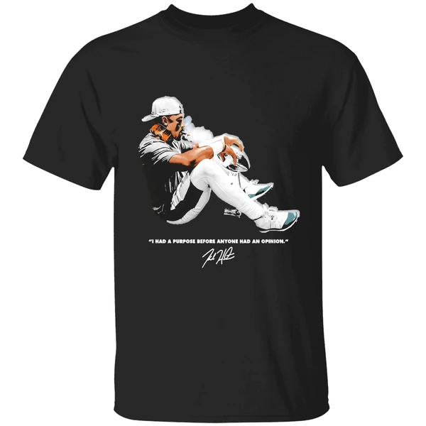 Philadelphia Eagles Jalen Hurts Cigar Trophy I Had A Purpose Before Anyone Had An Opinion Shirt