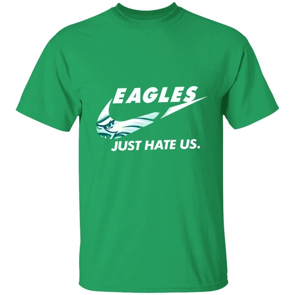 Philadelphia Eagles Nike Just Hate Us Logo Shirt