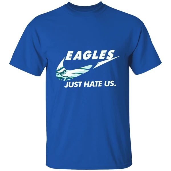 Philadelphia Eagles Nike Just Hate Us Logo Shirt - Image 7