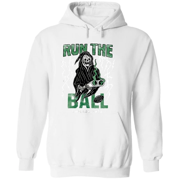 Philadelphia Eagles Run The Ball Crying Wont Help You Praying Wont Do You No Good Hoodie - Image 8