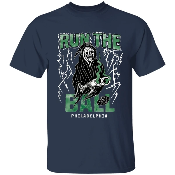 Philadelphia Eagles Run The Ball Crying Wont Help You Praying Wont Do You No Good Shirt - Image 5