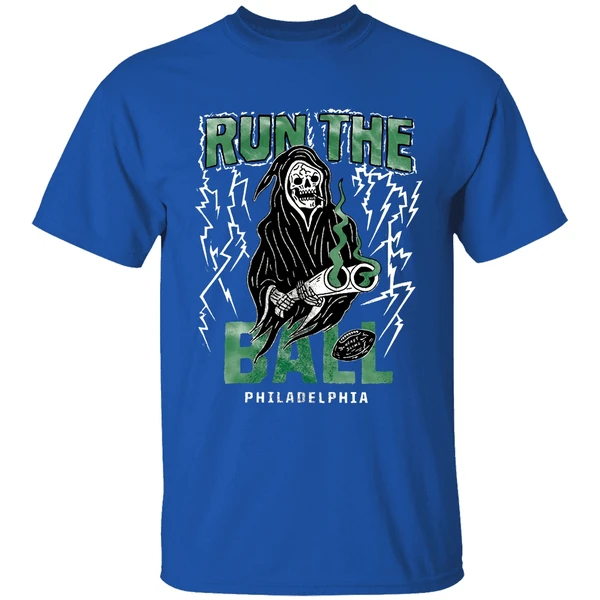 Philadelphia Eagles Run The Ball Crying Wont Help You Praying Wont Do You No Good Shirt - Image 8