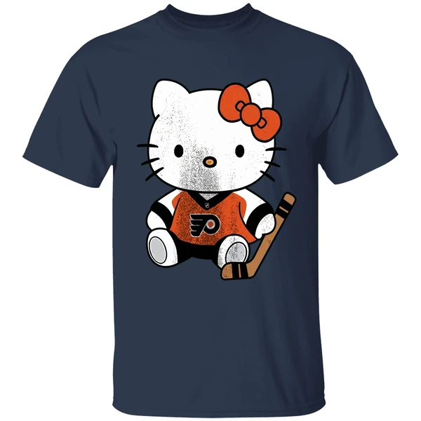 Philadelphia Flyers Hello Kitty Hockey Shirt - Image 5