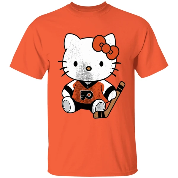 Philadelphia Flyers Hello Kitty Hockey Shirt - Image 6