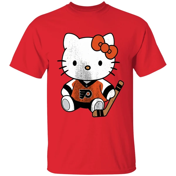 Philadelphia Flyers Hello Kitty Hockey Shirt - Image 7