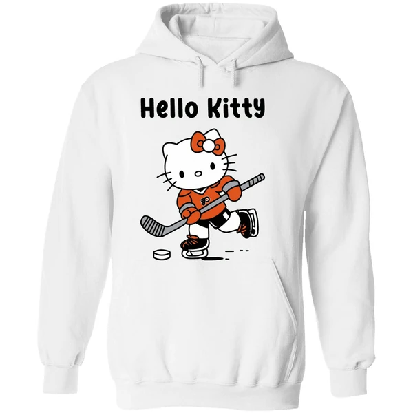 Philadelphia Flyers Hello Kitty Night 2025 2026 Game Hoodie - Image 8