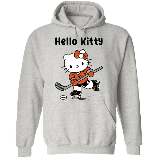 Philadelphia Flyers Hello Kitty Night 2025 2026 Game Hoodie - Image 9