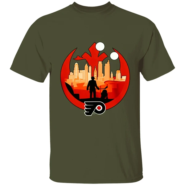 Philadelphia Flyers Star Wars Shirt - Image 3