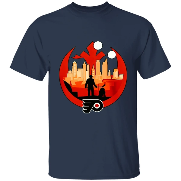 Philadelphia Flyers Star Wars Shirt - Image 4