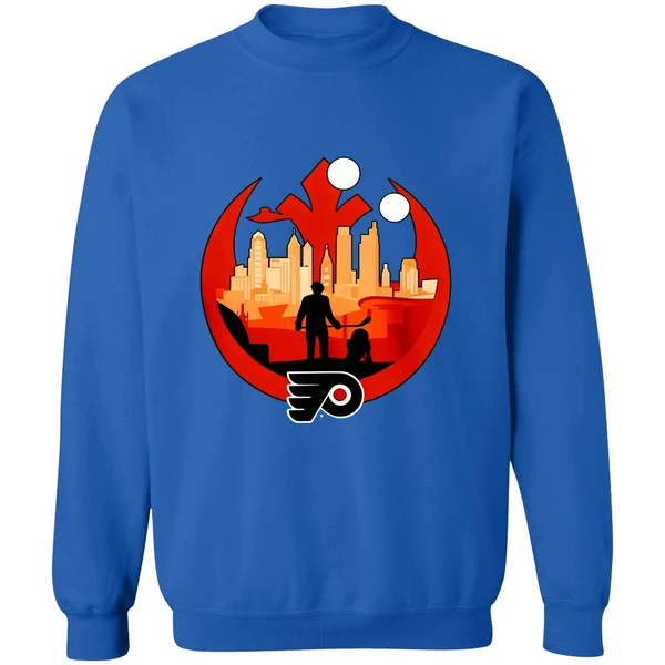 Philadelphia Flyers Star Wars Sweatshirt - Image 8