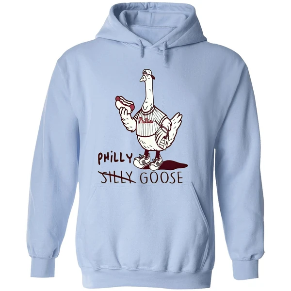 Philadelphia Phillies Philly Goose Baseball Hoodie - Image 4