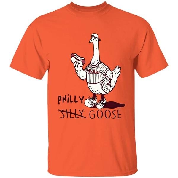Philadelphia Phillies Philly Goose Baseball Shirt - Image 3