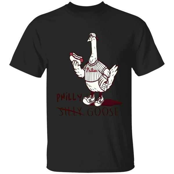 Philadelphia Phillies Philly Goose Baseball Shirt - Image 7