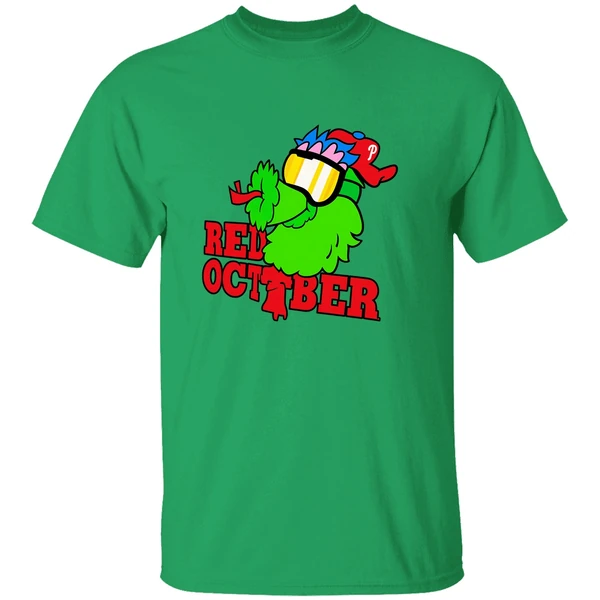 Phillie Phanatic Philadelphia Phillies Mlb Baseball Red October 2025 Shirt