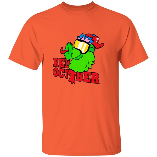Phillie Phanatic Philadelphia Phillies Mlb Baseball Red October 2025 Shirt - Image 5