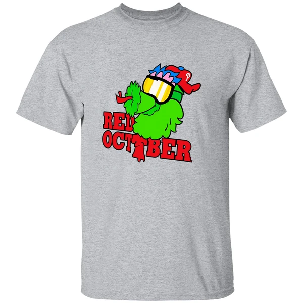 Phillie Phanatic Philadelphia Phillies Mlb Baseball Red October 2025 Shirt - Image 8