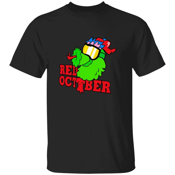 Phillie Phanatic Philadelphia Phillies Mlb Baseball Red October 2025 Shirt - Image 9