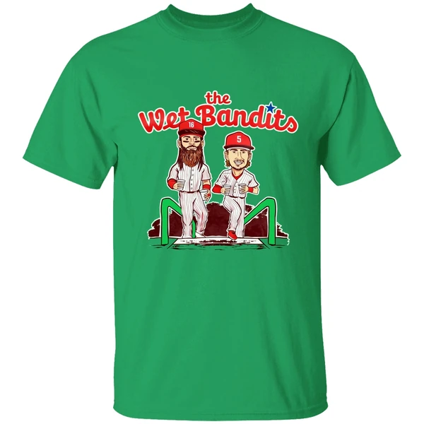 Phillies Brandon Marsh And Bryson Stott The Wet Bandits Shirt