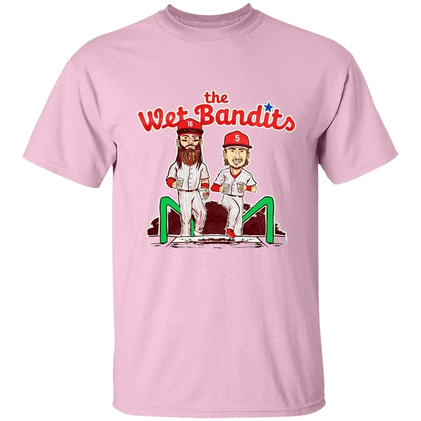 Phillies Brandon Marsh And Bryson Stott The Wet Bandits Shirt Phillies Brandon Marsh And Bryson Stott The Wet Bandits Shirt