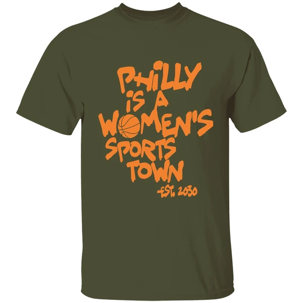 Philly Is A Womens Sports Town Est 2030 Shirt - Image 4